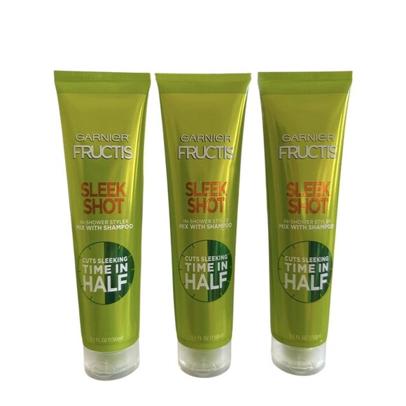 Garnier Fructis Sleek Shot In-shower Styler 5.1 oz. New Pack of 3 - Picture 1 of 2